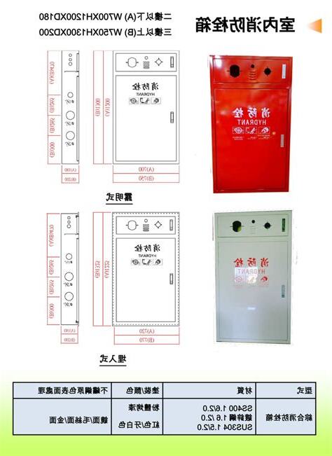 消防栓箱 尺寸